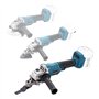 KATSU FIT-BAT 21V Meuleuse d'Angle sans Fil Brushless 115mm 125mm Moteur sans Balais avec Kits d'Accessoires Multi-outils Oscill