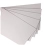 Papier cartonné A5 pour imprimante, gris - 160 g/m² 40 feuilles - Carton de couleur - Pour la confection, l'impression, la photo