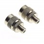 Keple Adaptateur coaxial RF de Type F Femelle vers N-mâle de Type F Femelle de Type N mâle - Lot de 2
