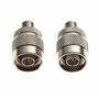 Keple Adaptateur coaxial RF de Type F Femelle vers N-mâle de Type F Femelle de Type N mâle - Lot de 2