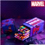 Marvel Spiderman Coffret Feutres Coloriage Enfants, 60 Pièces - Cadeau Garçons