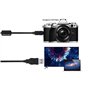 Câble de Transfert de Données USB 150cm Câble de Chargement USB compatible avec Appareils Photo Olympus CB-USB5 CB-USB6 CB-USB8