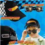 Hot Wheels Casquette de Baseball et Lunettes de Soleil Garçon Chapeau Soleil Été Protection Solaire UV Vacances Accessoires