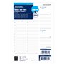 Filofax Agenda 2024 2024 blanc A5 - Semaine sur 2 pages - Format A5