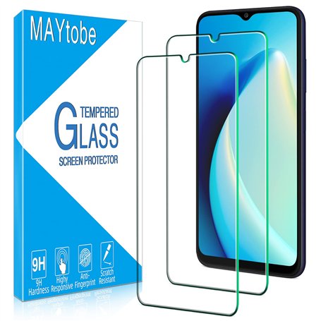 MAYtobe 2 Pièces Verre Trempé pour Samsung Galaxy A04s
