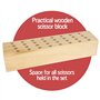 Westcott 112TidyC 00 Lot de 32 Bloc à ciseaux en bois 13 cm