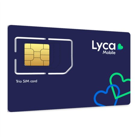 Sim 100% anonyme Lycamobile Uk