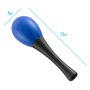 TIGER MAR28-BL Mini-œuf Maracas pour enfants - Instrument de percussion à secouer - Bleu - Une paire