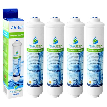 4x AquaHouse UIFL Filtre d'eau Réfrigérateur compatible LG 5231JA2010B BL9808 3890JC2990A 3650JD8050A Filtre de réfrigérateur ex