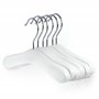 Hangerworld Lot de 12 Cintres en Bois Blanc pour Bébés - 25 cm