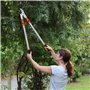 Kurtzy Coupe Branche Telescopique Robuste - 67 à 100 cm - Cisaille de Jardin Extensible pour Branches d’Arbres - Secateur Telesc
