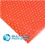 Emballage diamant 1 rouleau – Rouleau de papier bulle antistatique rouge Taille : 300 mm x 20 m. Idéal pour fournir une protecti