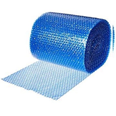 Emballage diamant 1 rouleau de papier bulle bleu antistatique Taille : large 300 mm x 10 m. Idéal pour fournir une protection ph