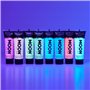 Moon Glow – Peinture fluo UV pastel bleu visage & corps 12 ml