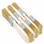 Kurtzy Pinceau Peinture 12,7 mm (Lot de 36) - Pinceau Plat Professionnel avec Manche en Bois - Pinceau Peinture Murale Interieur