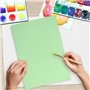 Lot de 50 feuilles de papier cartonné A4 vert menthe 160 g/m² pour imprimante photocopieuse
