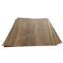 WoodPress® Placage de Bois de Noyer Véritable - Paquet de 6 Feuilles - Format A4 (environ 21 cm x 29 cm) - Placage de Marqueteri