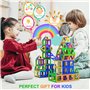 Blocs de Construction Magnétiques – Cadeaux de Luxe pour Les Enfants – Blocs de constructions aimantés - Jeux pour garçons et Fi