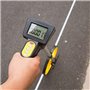 TOPWAY Roue de Mesure de Distance Numérique 9999.9m avec Poignée Télescopique 70-100cm, Écran LCD et Sac de Rangement, pour Mesu