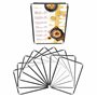 Belle Vous Protege Menu A4 (10 Pcs) - Porte Menu Restaurant 1 Page Double Face Style Américain - Pochette Menu Noires avec Coins