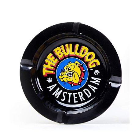 The Bulldog Amsterdam Cendrier en métal noir pour fumer