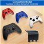 Gamer Gear Coque de Batterie pour Manette Xbox Series X - Couvercle de Remplacement pour Manette Xbox - Porte-Batterie Noir pour