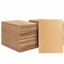 Belle Vous Papier Kraft Ondulée Marron (Lot de 100) - 18 x 12