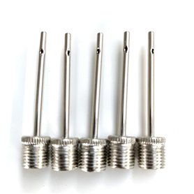 Aiguilles de Pompe à Ballon Lionstrike en Acier Inoxydable - Universelles - 5 pièces - Gonflage Rapide et Efficace pour Football Aiguilles de Pompe à Ballon Lionstrike en Acier Inoxydable - Universelles - 5 pièces - Gonflage Rapide et Efficace pour Football