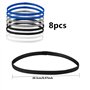 8 Pcs Bandeaux de Fitness Mince