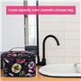 Jinlaili Trousse de Maquillage Femme Voyage, Grande Capacité Trousse de Toilette Portable, Sac à Cosmétiques, Sac de Toilette, C