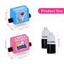 Natuce Lot de 4 Tampon d'apprentissage Mathématiques, Roller Stamp pour Addition Subtraction Multiplication Division de Calcul, 