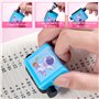 Natuce Lot de 4 Tampon d'apprentissage Mathématiques, Roller Stamp pour Addition Subtraction Multiplication Division de Calcul, 
