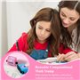 Natuce Lot de 4 Tampon d'apprentissage Mathématiques, Roller Stamp pour Addition Subtraction Multiplication Division de Calcul, 