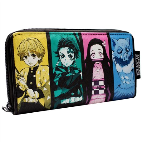 Demon Slayer Corps Personnages Style de Respiration Nezuko Porte-Monnaie/Portefeuille Pochette Poche à Monnaie & Porte-Cartes