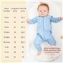 Bramble & Bear (Lot de 2 Combinaisons de Nuit garçon et Fille - Coton Biologique, vêtements de Nuit Super Doux pour bébé - Vêtem