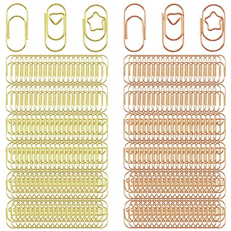 Disnace Lot de 300 Trombones Bureau Métallique