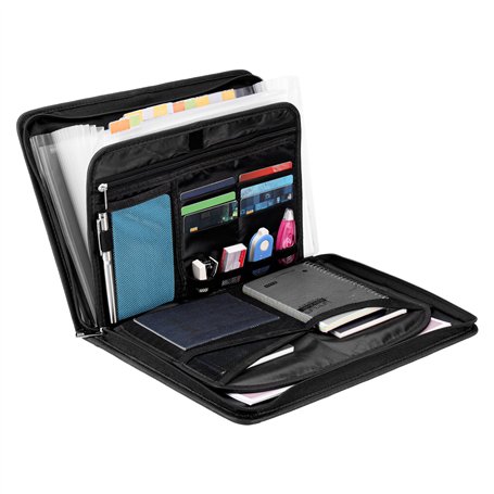 Belle Vous Porte Document Ignifuge et Etanche - Boite de Rangement Dossier Papier Administratif - Petit Coffre Fort Maison ou Bu