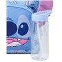 Disney Lilo and Stitch Sac à Dos pour Fille | Sac à Dos d'école avec Oreilles 3D et Bouteille d'eau | Sac à Dos pour la rentrée 