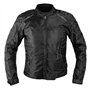Veste Blouson Femme Moto Cordura Oxford Gilet Thermique Protections Noir XS
