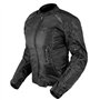 Veste Blouson Femme Moto Cordura Oxford Gilet Thermique Protections Noir XS