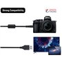 Dragon Trading® - Câble USB haute qualité pour appareils photo numériques Olympus CB-USB5/CB-USB6 - compatible avec les modèles