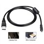 Dragon Trading - Câble USB de rechange compatible de haute qualité pour appareil photo numérique Fujifilm Finepix JV300 / JV305