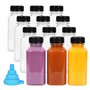 Winter Shore Petites Bouteilles Plastiques Vides 270 ml [Lot de 12] - Bouteilles Sensorielles Transparentes - Bouchon Anti-Fuite