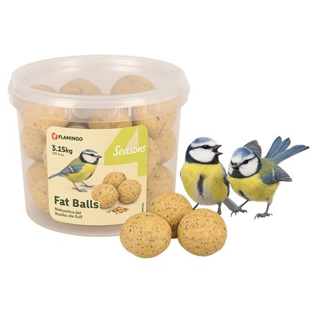 FLAMINGO 4 Seasons Boules De Graisse sans Filet dans Un Seau 35PCS 3