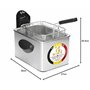 Frifri FI.5848 Friteuse 4.5 L 3200 W
