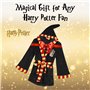 Harry Potter - Peignoir de bain enfant - Robe de Chambre enfant - Idée Cadeau Fille ou Garçon - 10 à 14 Ans