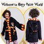 Harry Potter - Peignoir de bain enfant - Robe de Chambre enfant - Idée Cadeau Fille ou Garçon - 10 à 14 Ans