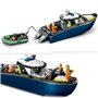 LEGO City 60456 La Course-Poursuite en Bateau de Police - Jouet pour Garçon des 6 ans