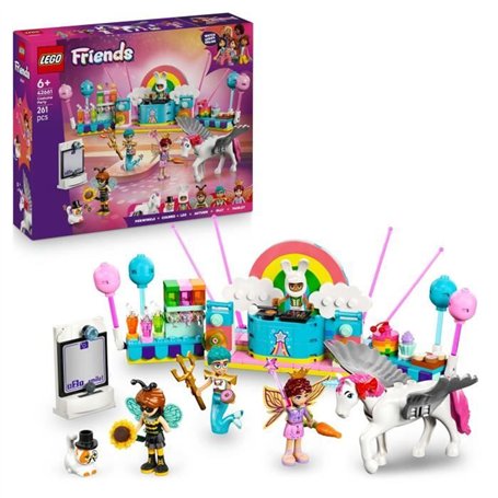 LEGO Friends 42661 Soirée Déguisée avec une Licorne et une Fée - Jeu pour Fille des 6 Ans
