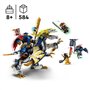 LEGO NINJAGO 71843 Le Robot Dragonnier De Rogue - Jeu De Construction Pour Garçon 8 Ans